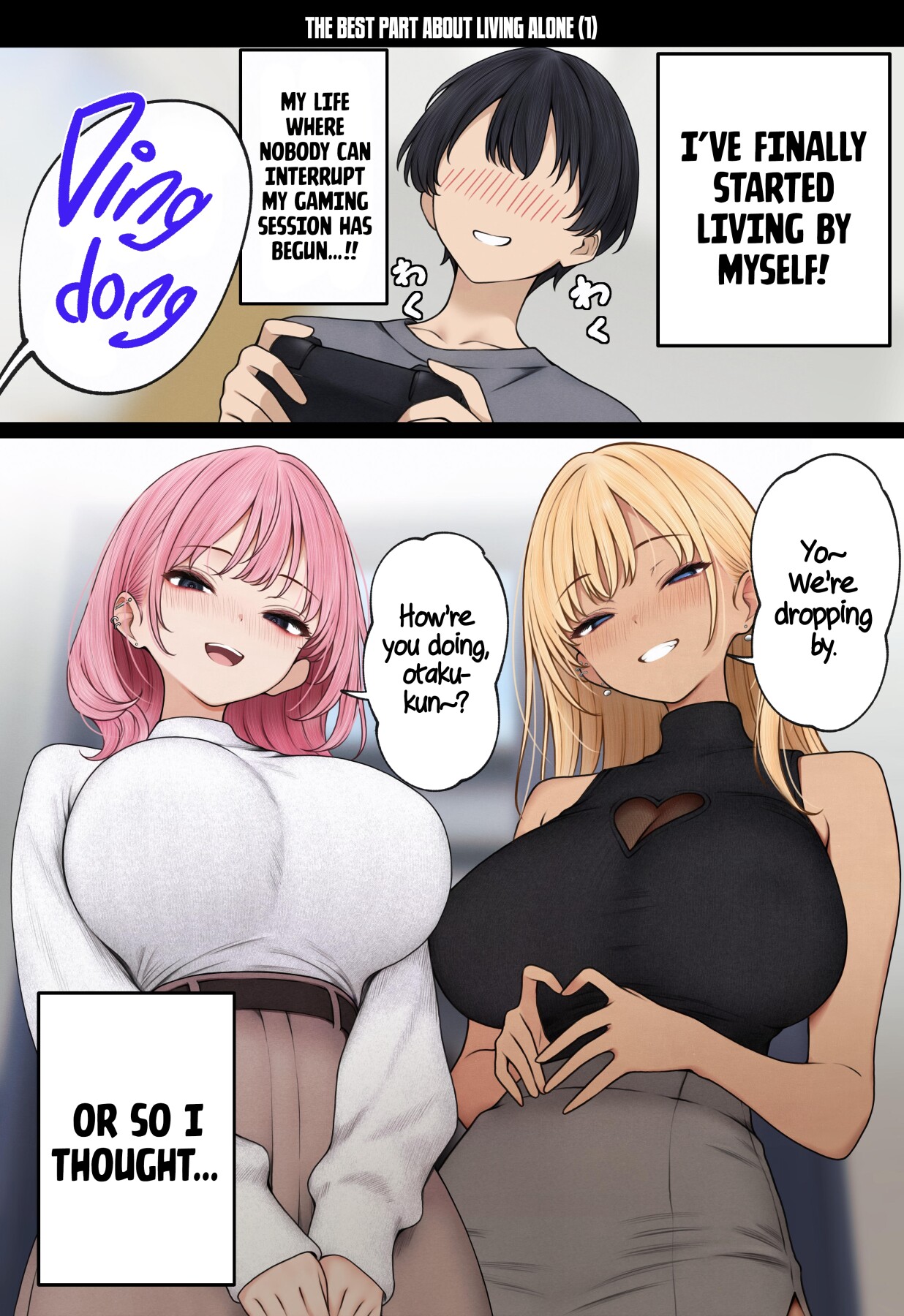 Hentai Manga Comic-The story of how my bedroom became my gyaru childhood friend's fuck-room-Read-75